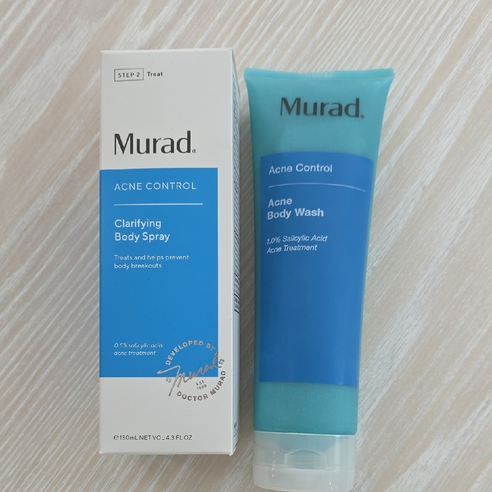 Murad Acne Control Clarifying Body Spray - Blue